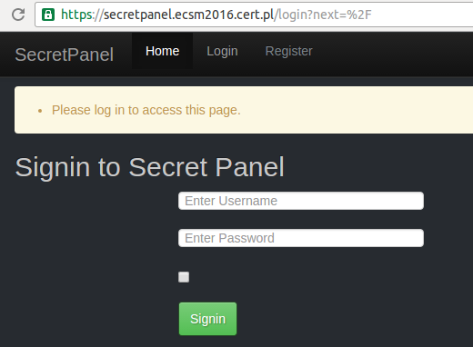 secretpanel