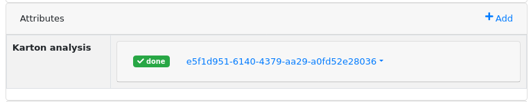 karton analysis attribute done