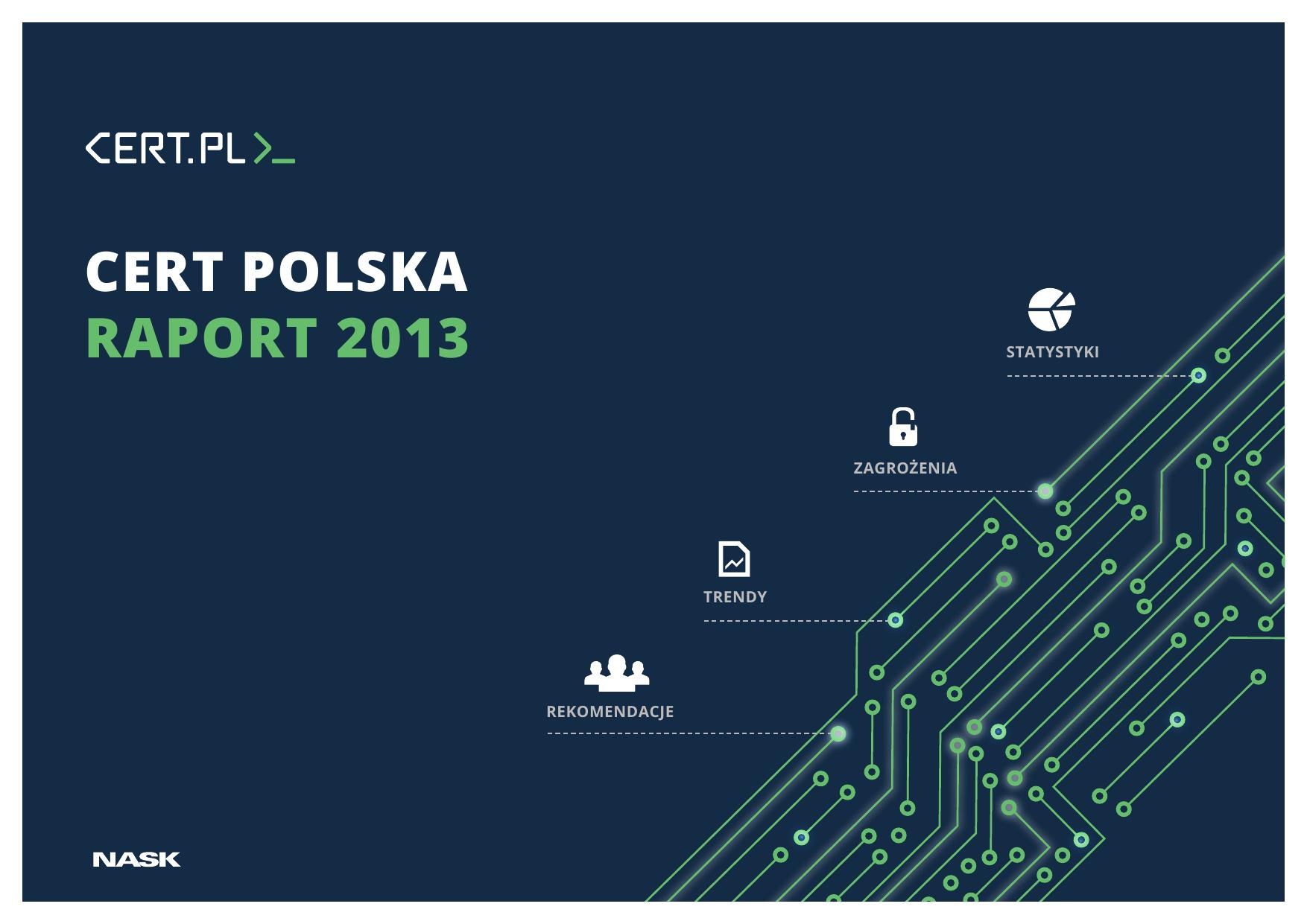 raport CERT Polska 2013